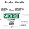 Signmission Safety Culture Sign, 10 in Width, Aluminum, Rectangle OS-2PACK-SF-A-710-L-10663 - alternate 5